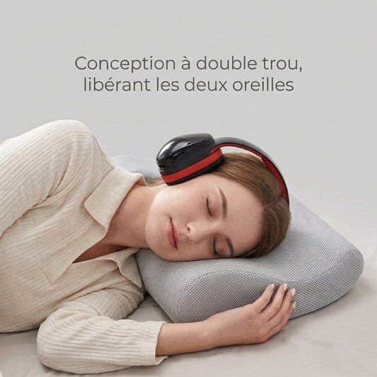 Oreiller cervical pour dormeur latéraux