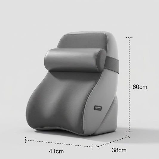 Coussin de lecture ergonomique à poches
