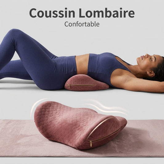 Coussin lombaire double usage bureau & lit