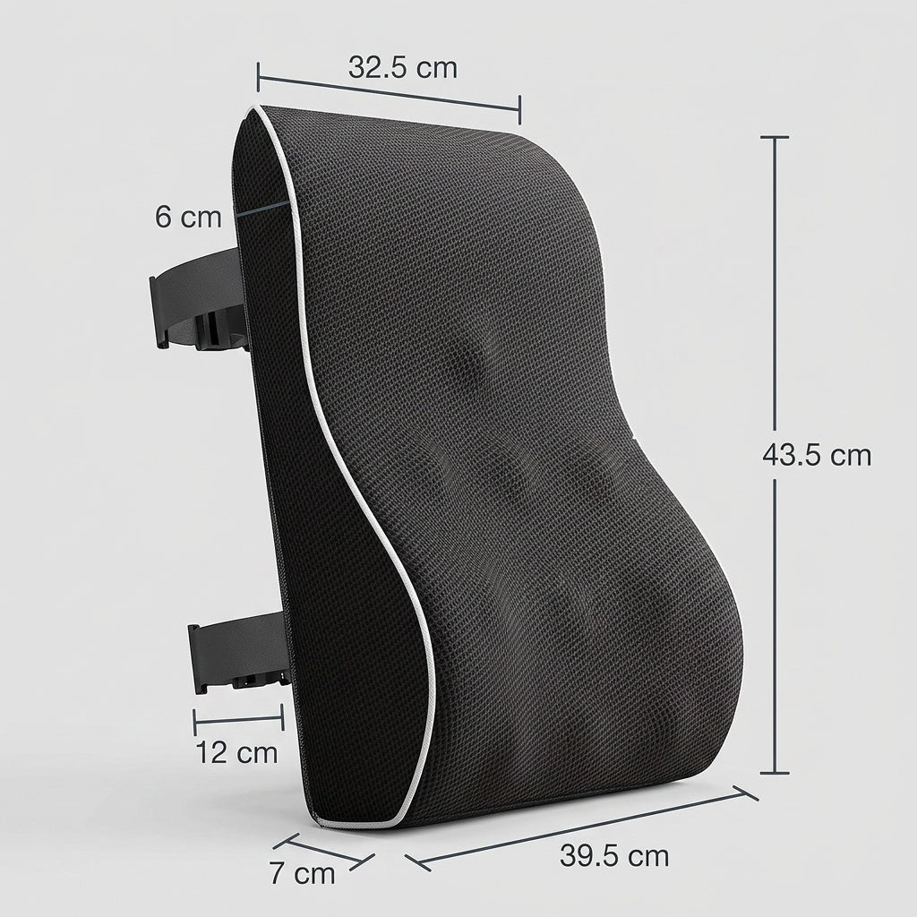 Coussin lombaire ergonomique à sangle réglable Airyon – vue 4