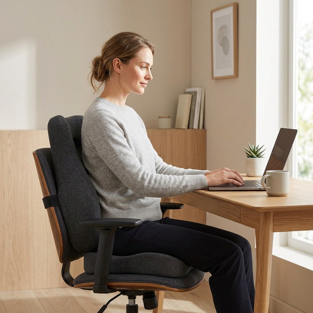 Coussin ergonomique dossier avec assise Airyon – vue 8