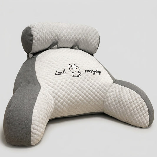 Coussin de lecture en U réglable