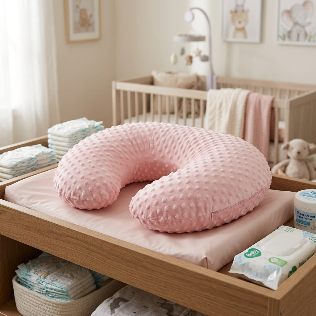 Oreiller d'allaitement en coton