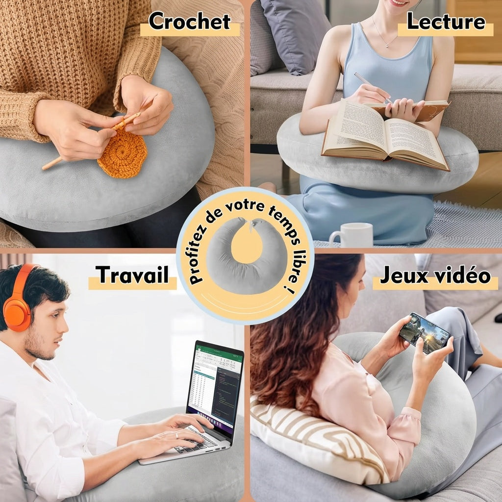 Coussin d'appui-bras pour lecture et écrans Airyon – vue 4