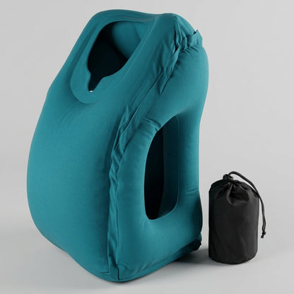 Oreiller de voyage gonflable en PVC