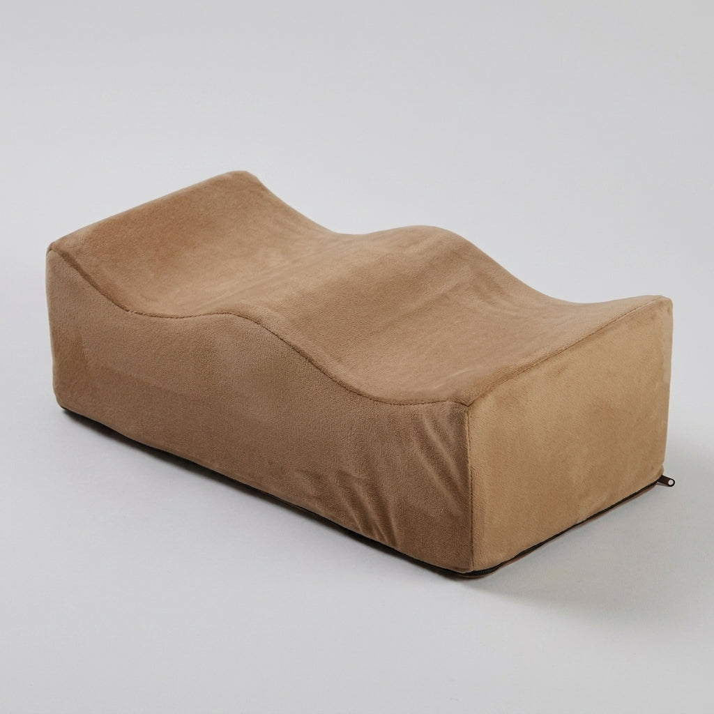 Coussin de jambes long à mémoire de forme