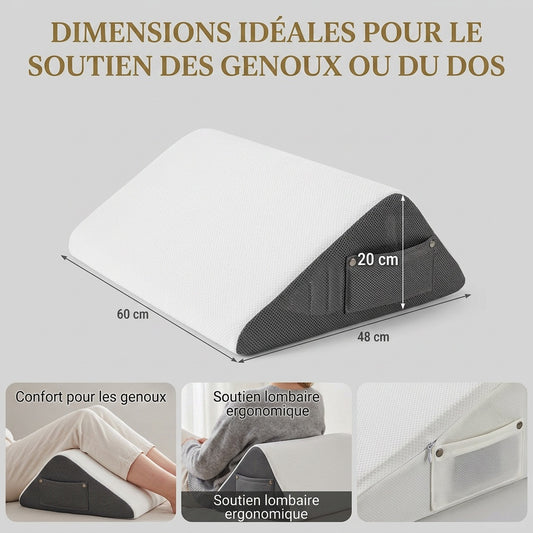 Cale sous-genoux à mémoire de forme