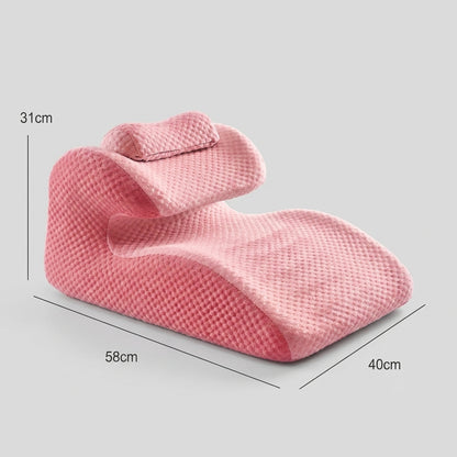 Coussin compensé de lit en mousse à mémoire de forme