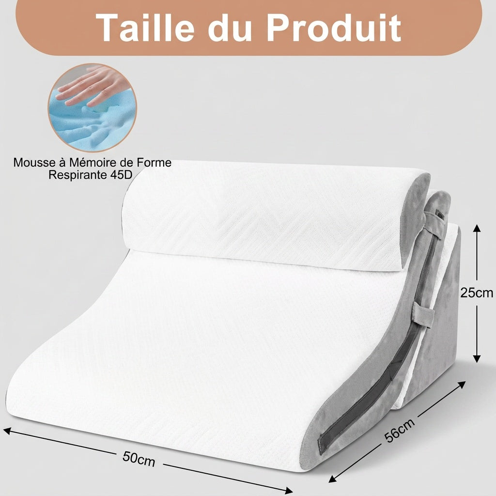 Ensemble de 3 cales modulables à base antidérapante