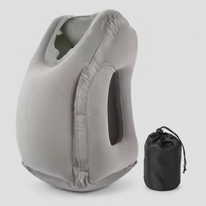Oreiller de voyage gonflable en PVC