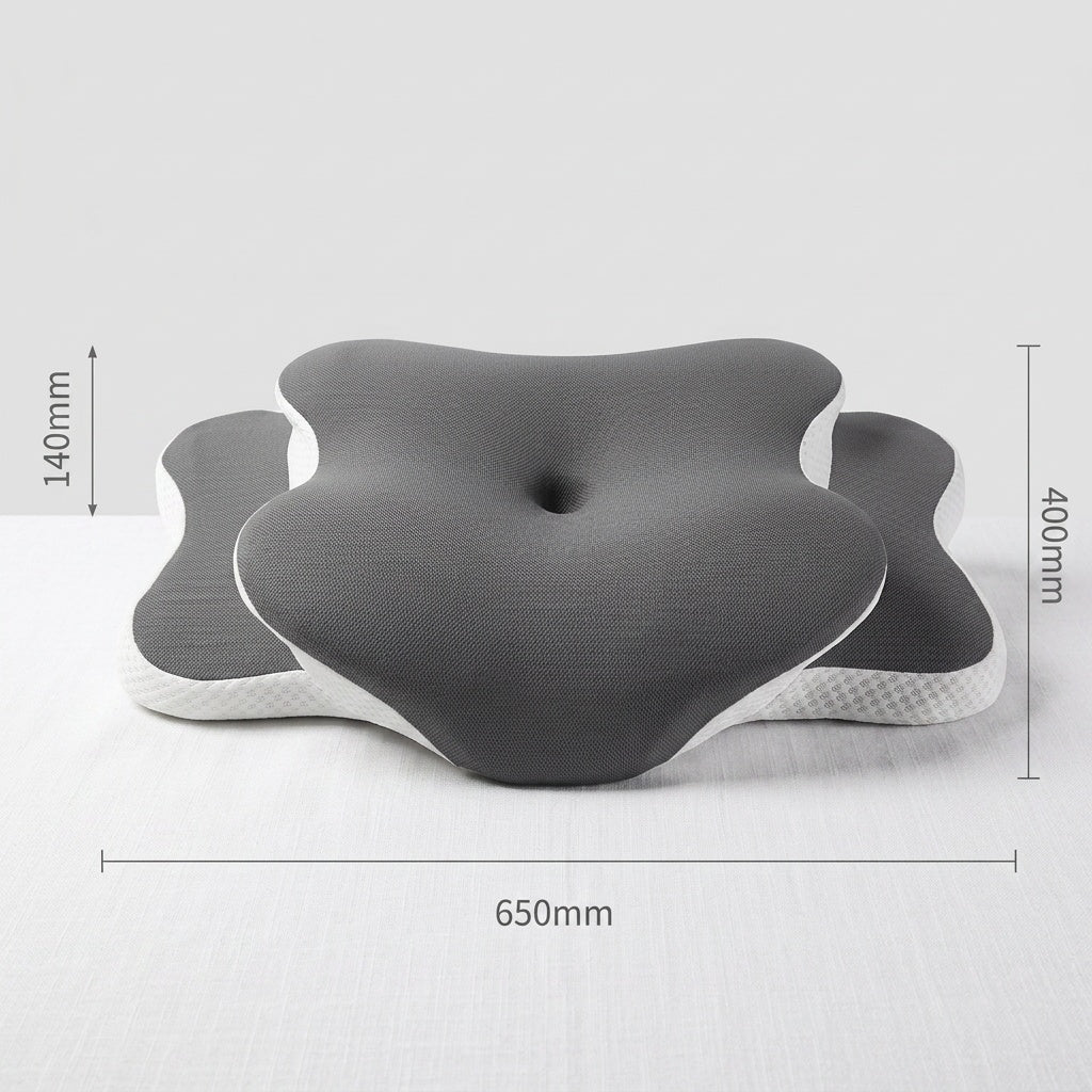 Oreiller cervical double hauteur