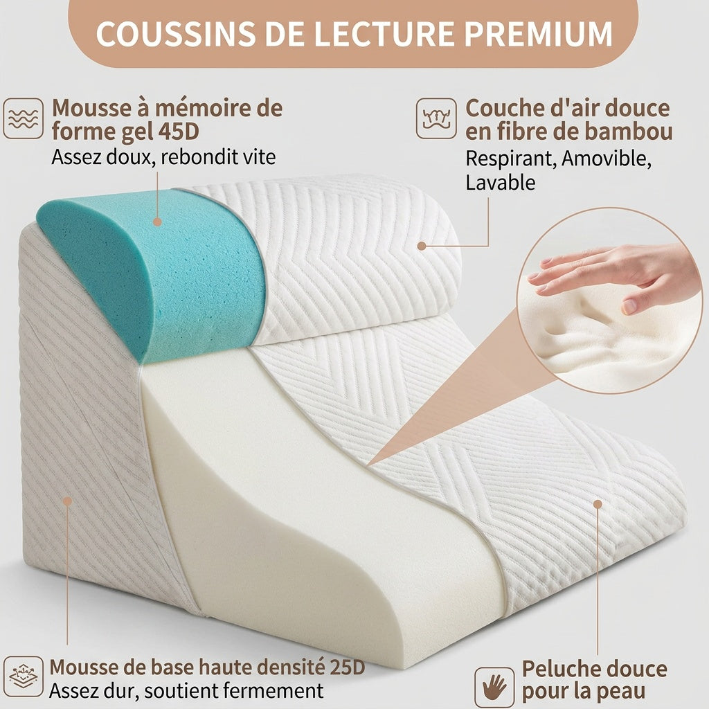 Ensemble de 3 cales modulables à base antidérapante Airyon – vue 6