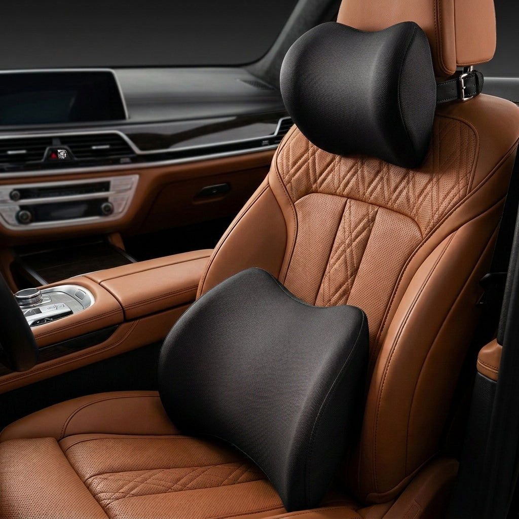 Appui-tête et coussin lombaire pour voiture Airyon – vue 5