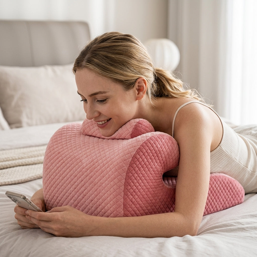 Coussin compensé de lit en mousse à mémoire de forme