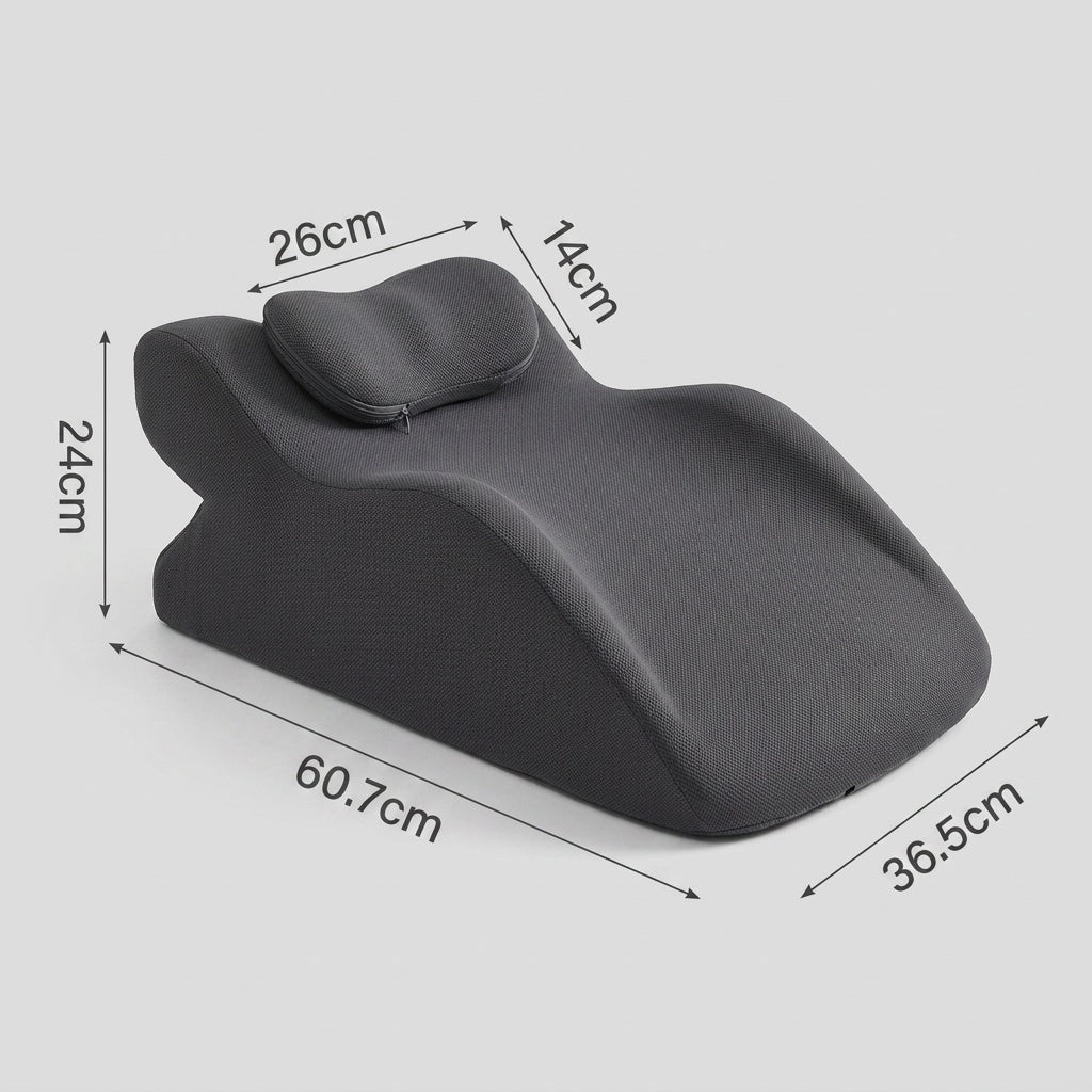 Cale de lit pliable à deux angles
