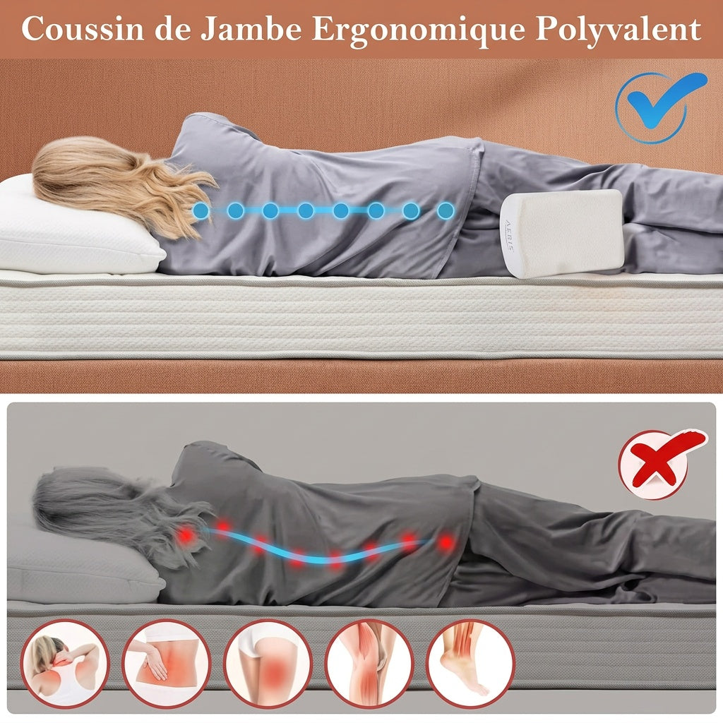 Coussin genoux sablier classique