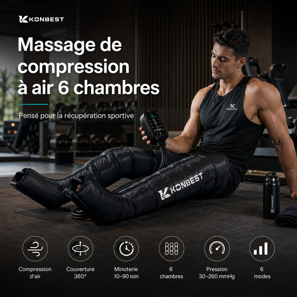 Bottes de Pressothérapie 6 Chambres - AIRYON Pulse