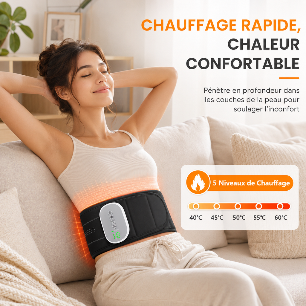 Ceinture de Massage Lombaire - AIRYON Pulse