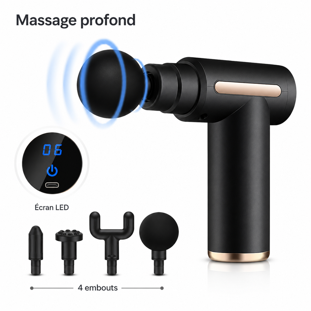 Pistolet de massage taille mini - AIRYON Strike