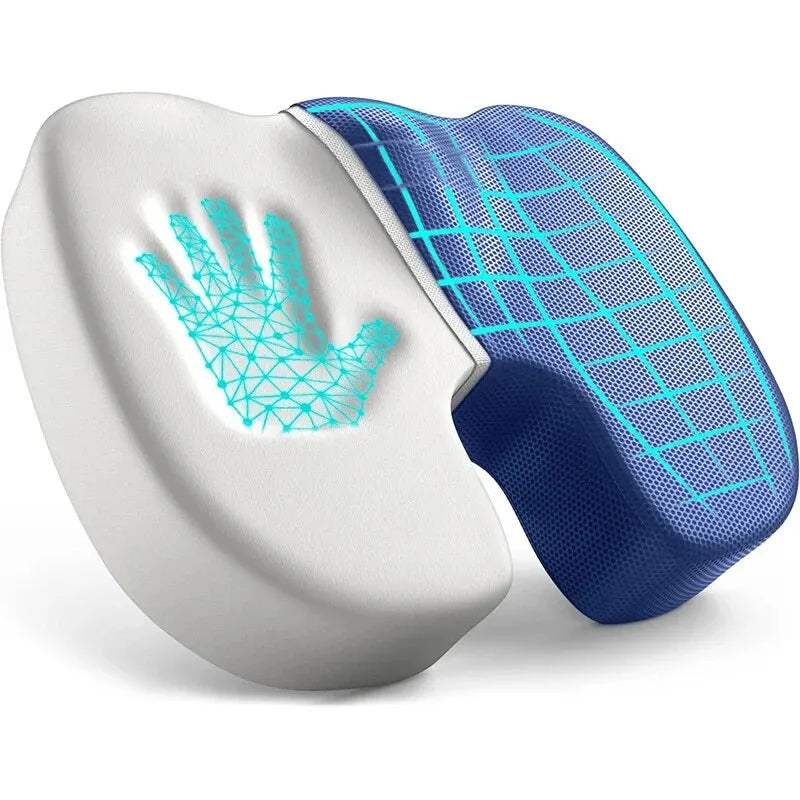 Coussin d'assise ergonomique en mousse à mémoire de forme