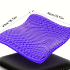 Coussin d'assise gel violet compact