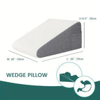 Coussin de calage triangulaire à mémoire de forme