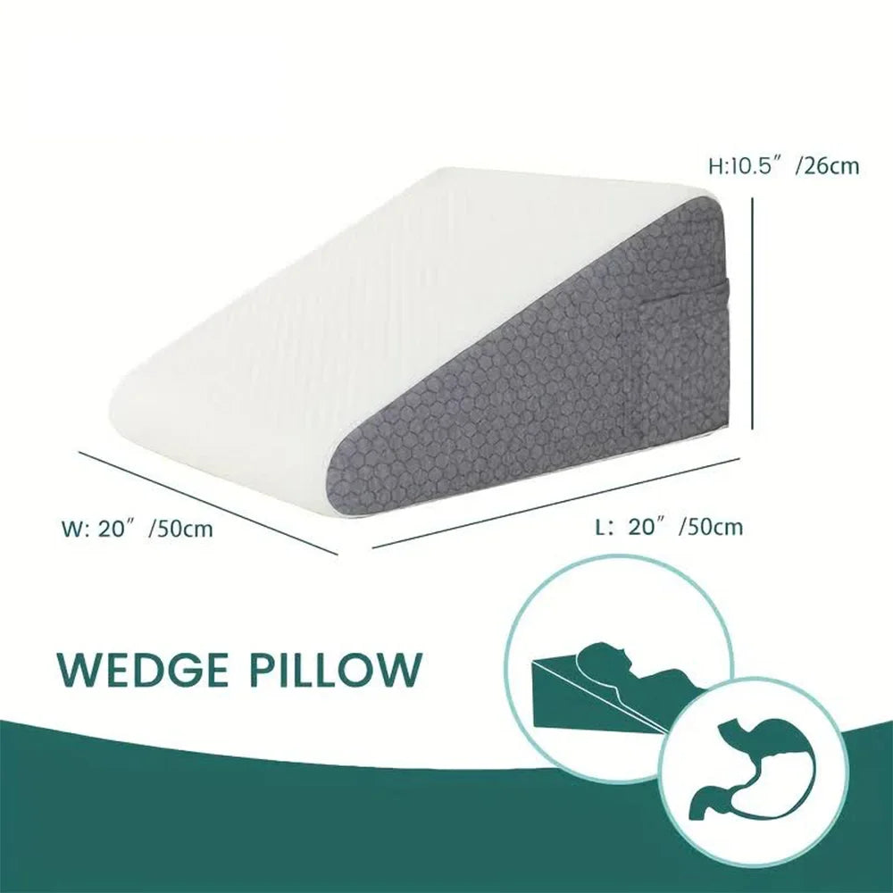 Coussin de calage triangulaire à mémoire de forme