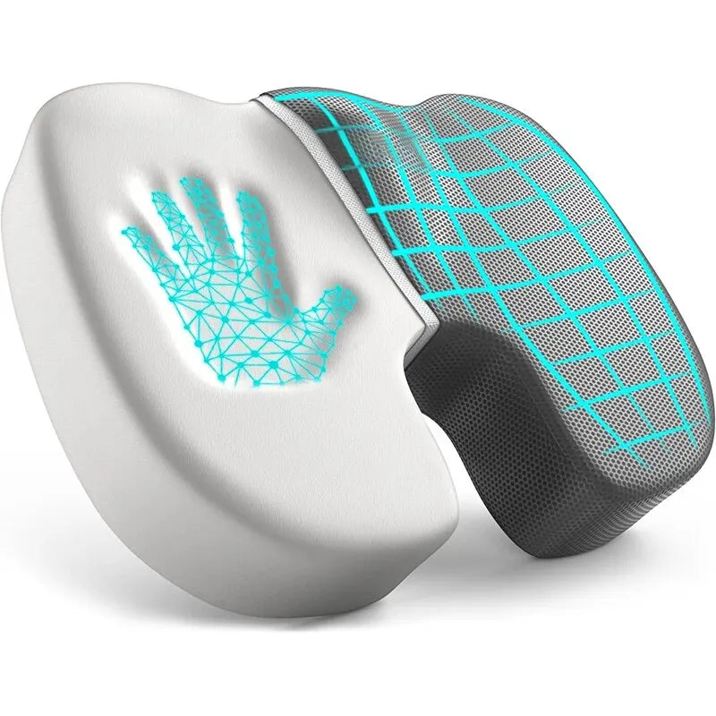 Coussin d'assise ergonomique en mousse à mémoire de forme