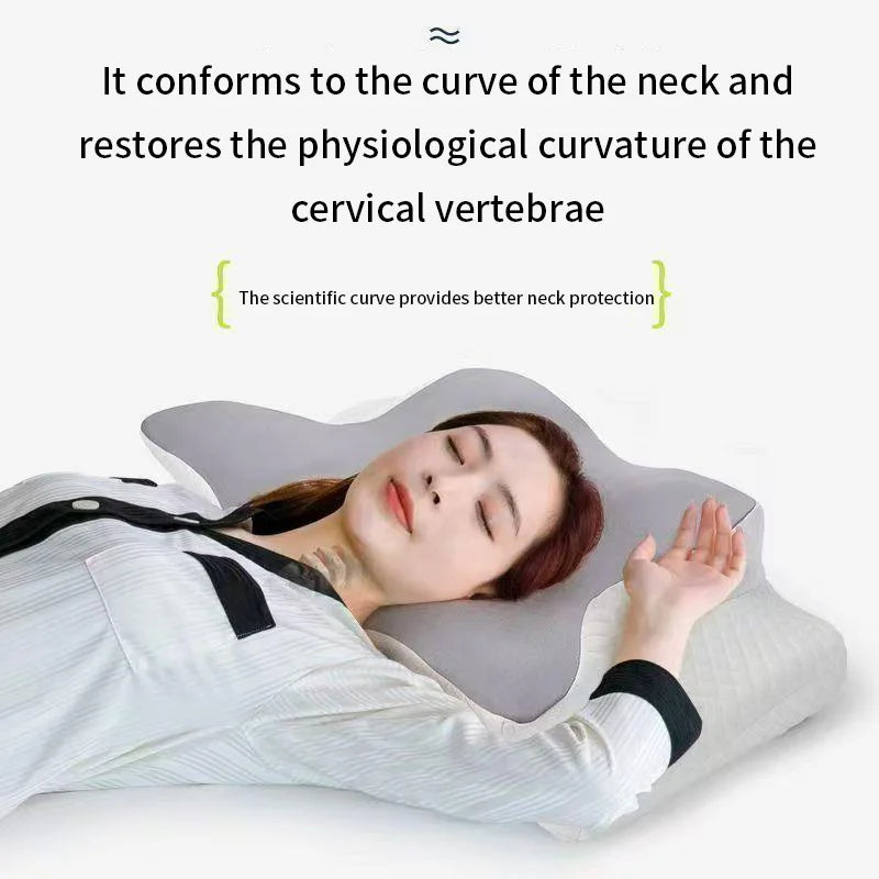 Oreiller cervical papillon à mémoire de forme