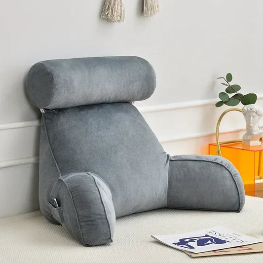 Coussin de lecture oblong