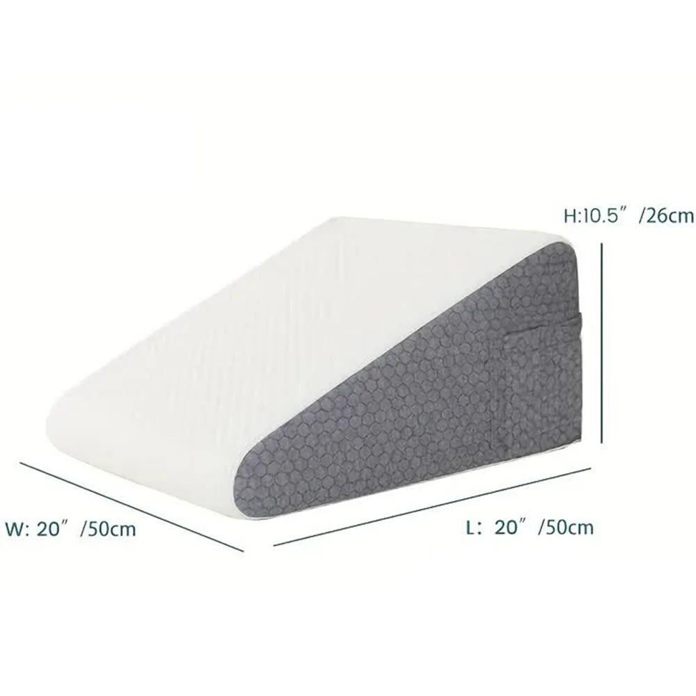 Coussin de calage triangulaire à mémoire de forme