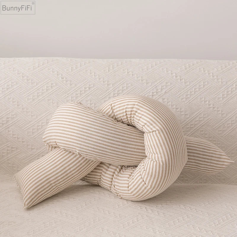 Coussin patchwork cousu main