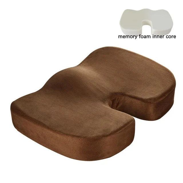 Coussin d'assise gel à mémoire de forme en U