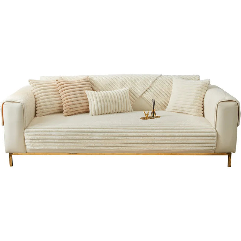 Housse d'assise en fausse fourrure
