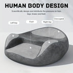 Coussin de méditation grand format à mémoire de forme