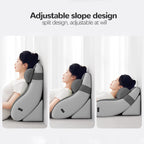 Coussin de lecture ergonomique à poches