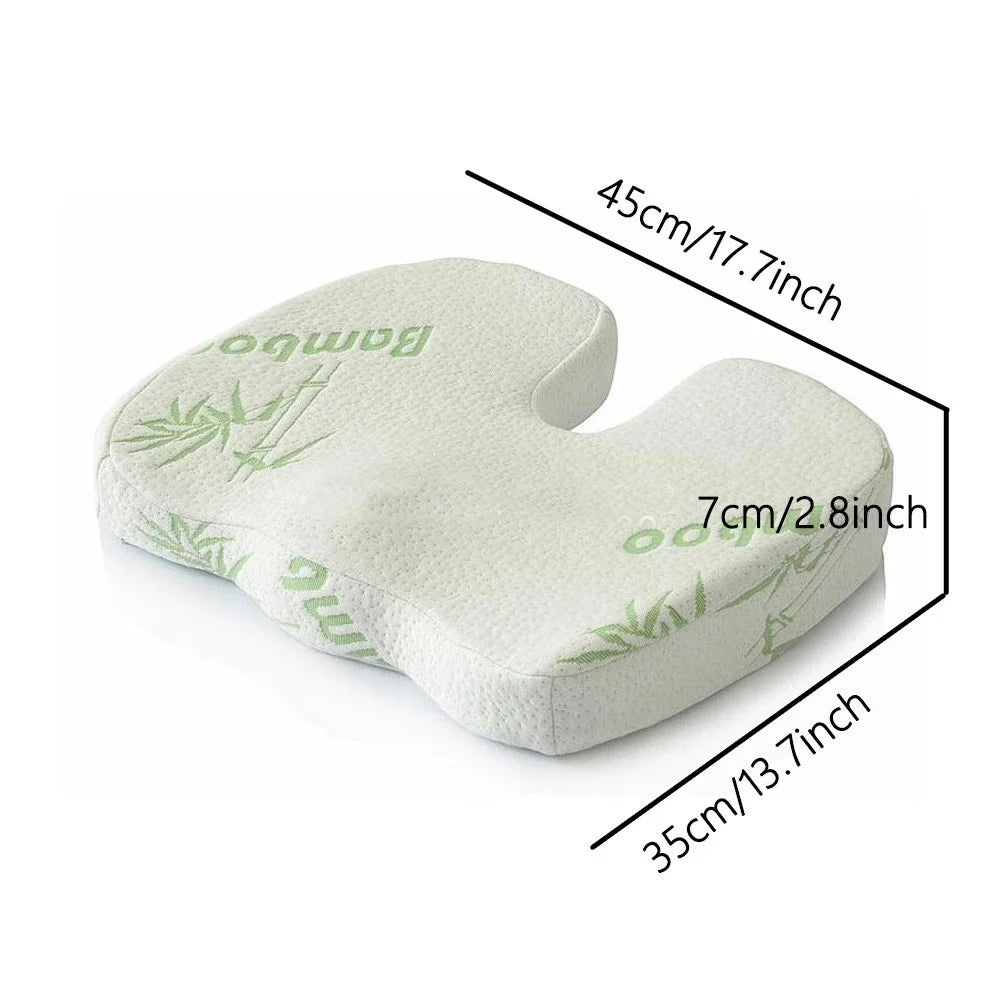 Coussin d'assise gel à mémoire de forme en U