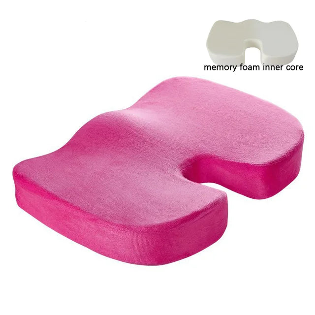 Coussin d'assise gel à mémoire de forme en U