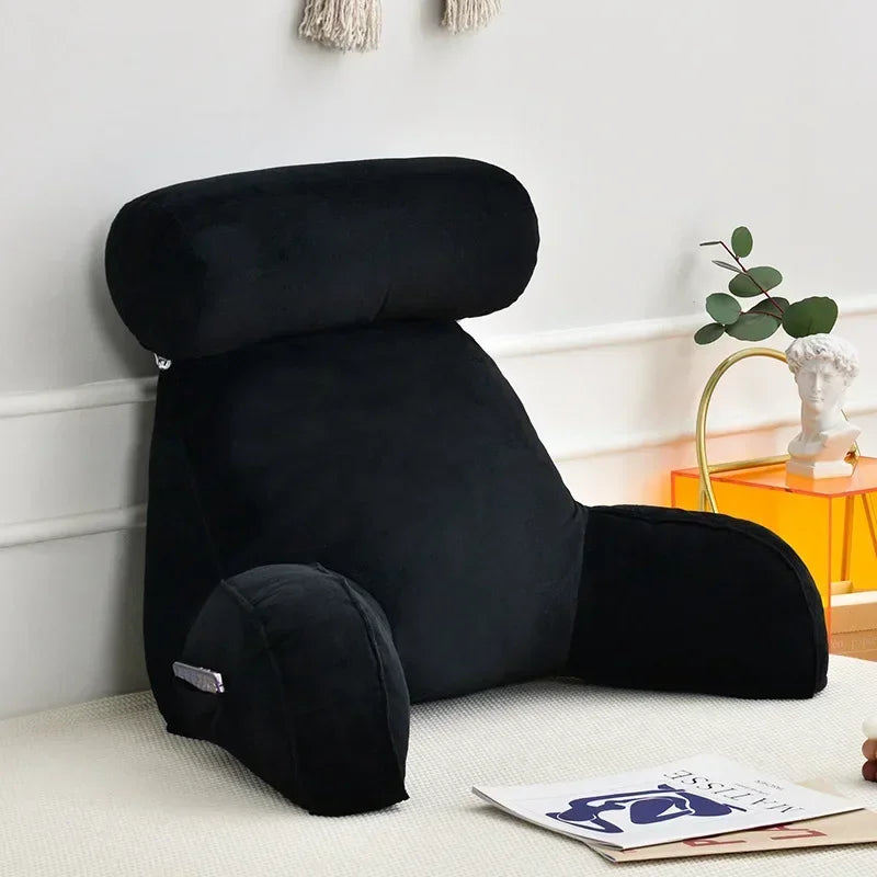 Coussin de lecture oblong