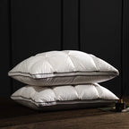 Oreiller en plumes et duvet d'oie