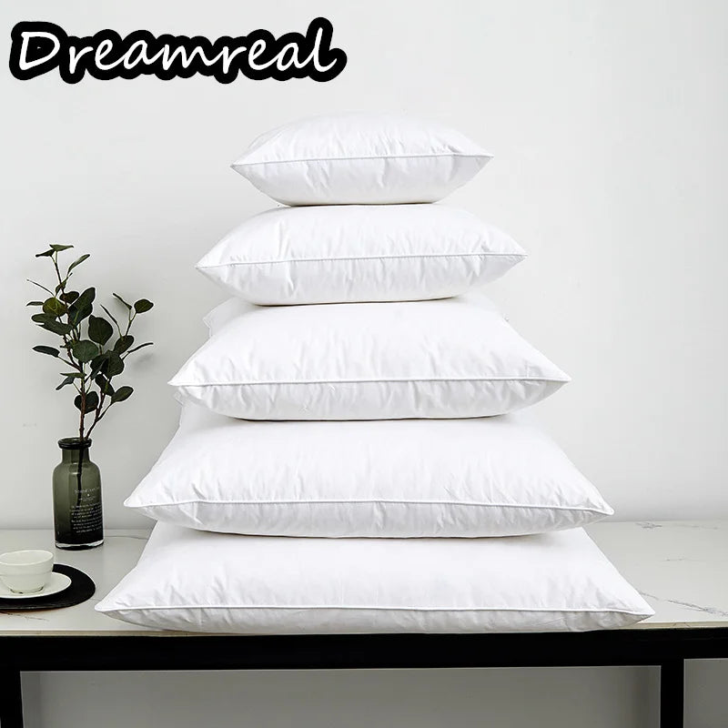 Oreiller duvet et plumes d'oie large gamme de tailles