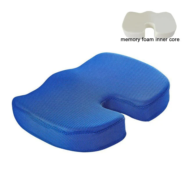 Coussin d'assise gel à mémoire de forme en U