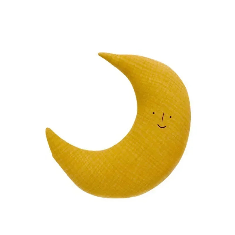 Coussin brodé style nordique pour enfant
