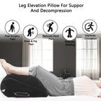 Cale gonflable de voyage jambes et dos
