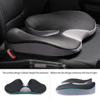 Coussin d'assise coccyx à surface incurvée
