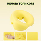 Coussin repose visage ergonomique à mémoire de forme