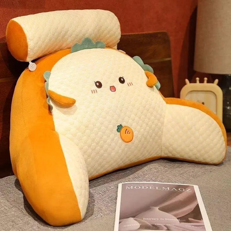 Coussin de lecture en U réglable