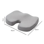 Coussin d'assise ergonomique en mousse à mémoire de forme