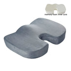 Coussin d'assise gel à mémoire de forme en U