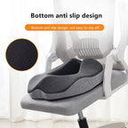 Coussin d'assise à découpe centrale